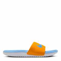 Nike Kawa Little/big Kids' Pool Sliders Оранжево/Синьо Nike Kawa Little/big Kids' Pool Sliders Оранжево/Синьо