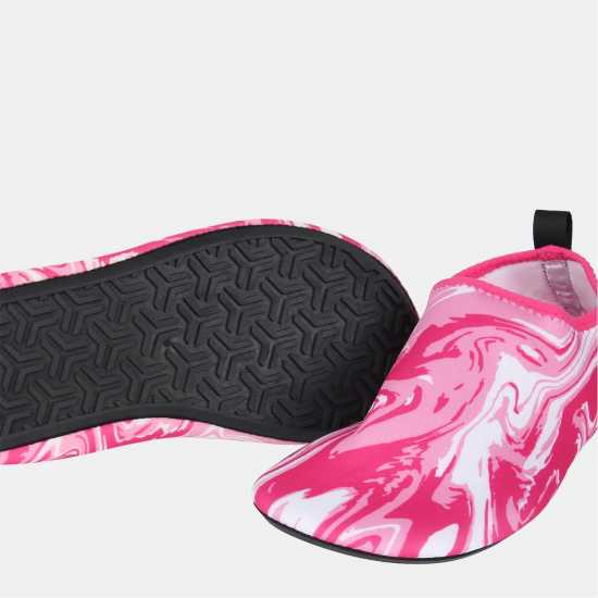 Hot Tuna Unisex Kids' Textile Slip On Splasher Water Shoes Pink 