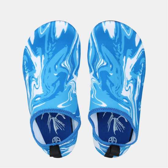 Hot Tuna Unisex Kids' Textile Slip On Splasher Water Shoes Blue 