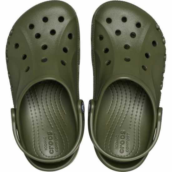 Crocs Baya Junior Boys Clogs Армейско зелено Crocs Baya Junior Boys Clogs Армейско зелено