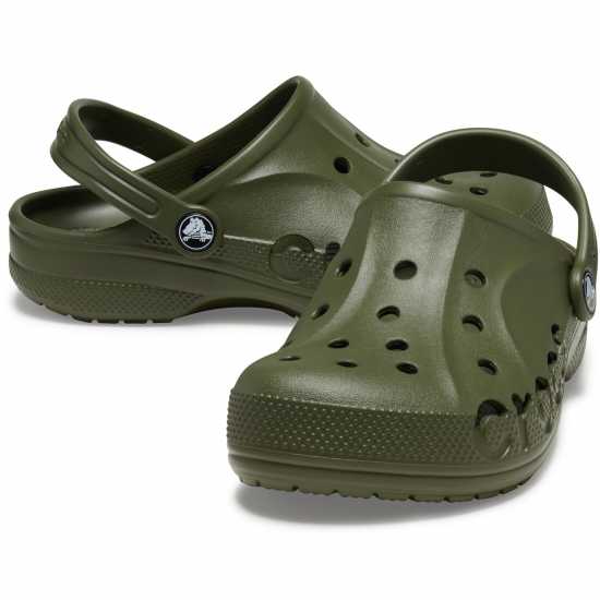 Crocs Baya Junior Boys Clogs Армейско зелено Crocs Baya Junior Boys Clogs Армейско зелено