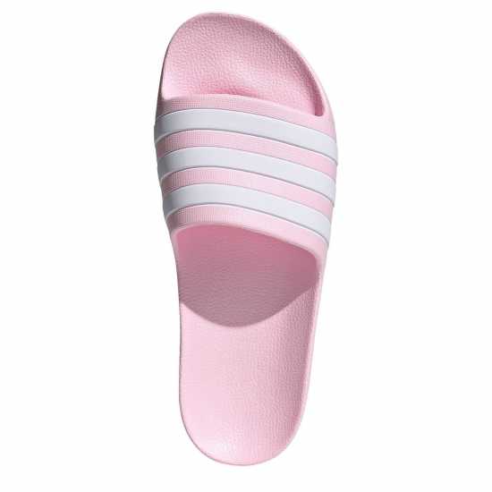 Adidas Adilette Aqua Slide Girls Pink/White Детски сандали и джапанки