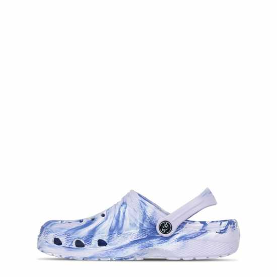 Hot Tuna Cloggs Juniors Лилава Мрамор 