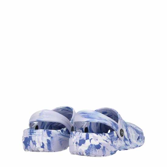 Hot Tuna Cloggs Juniors Лилава Мрамор 