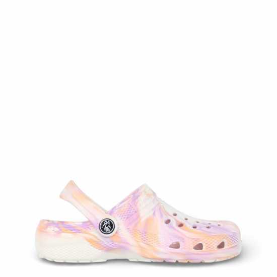 Hot Tuna Cloggs Juniors Pink Marble Hot Tuna Cloggs Juniors Pink Marble
