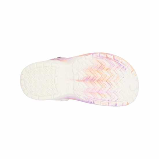 Hot Tuna Cloggs Juniors Pink Marble Hot Tuna Cloggs Juniors Pink Marble