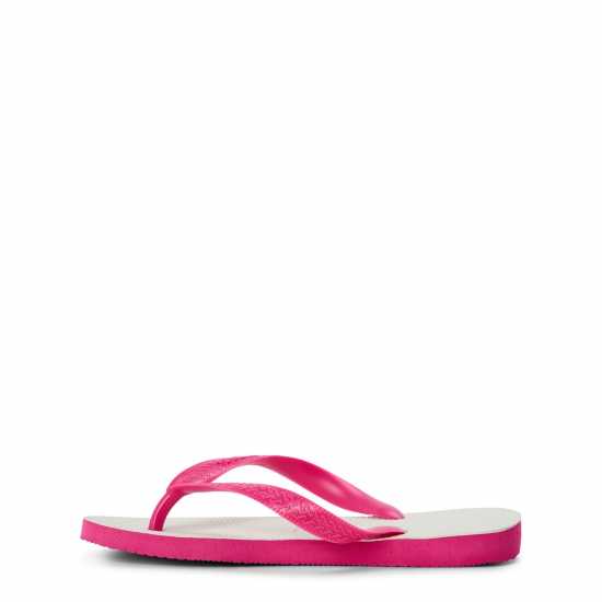 Havaianas Джапанки Hav. Tradicional Black 35/36 Flip Flops Unisex Kids White/Pink 