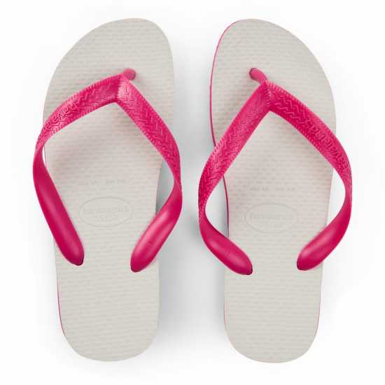 Havaianas Джапанки Hav. Tradicional Black 35/36 Flip Flops Unisex Kids White/Pink 