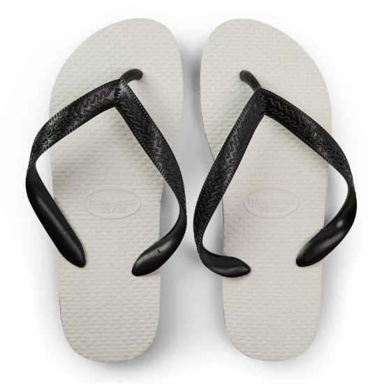 Havaianas Джапанки Hav. Tradicional Black 35/36 Flip Flops Unisex Kids Black/White 
