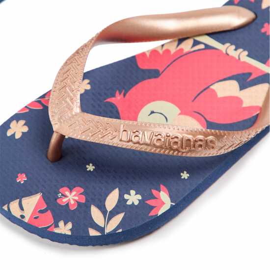 Havaianas Джапанки Hav. Kids Top Pets Navy Blue/rose G Flip Flops Unisex  