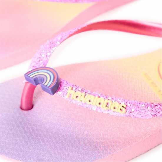Havaianas Джапанки Hav. Kids Slim Glitter Trendy Pink Flip Flops Unisex  