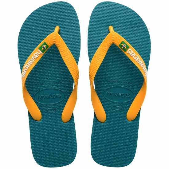Дамски обувки Havaianas Джапанки Hav. Brasil Logo Vibe Green 35/36 Flip Flops Womens Havaianas Джапанки Hav. Brasil Logo Vibe Green 35/36 Flip Flops Womens Дамски обувки