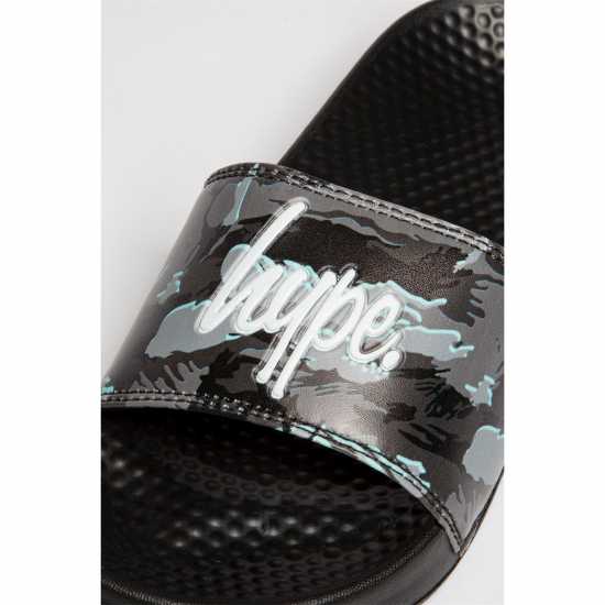 Hype Kids' Gloom Camo Pool Slider  
