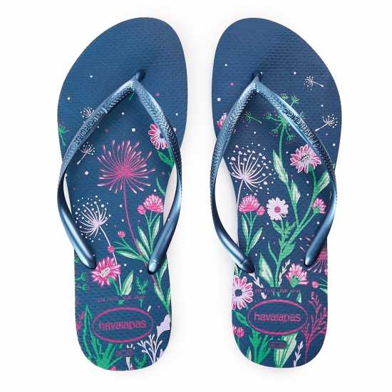 Havaianas Джапанки Hav. Slim Organic Comfy Blue 41/42 Flip Flops Womens Havaianas Джапанки Hav. Slim Organic Comfy Blue 41/42 Flip Flops Womens