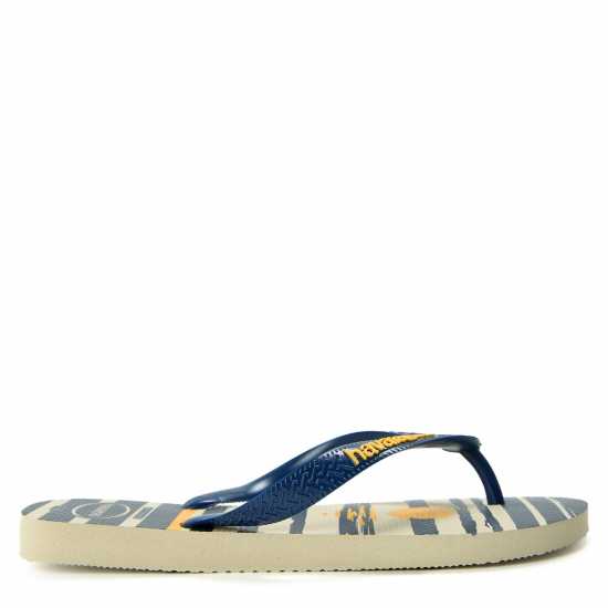 Havaianas Джапанки Hav. Top Nautical Beige/navy 35/36 Flip Flops Womens Havaianas Джапанки Hav. Top Nautical Beige/navy 35/36 Flip Flops Womens
