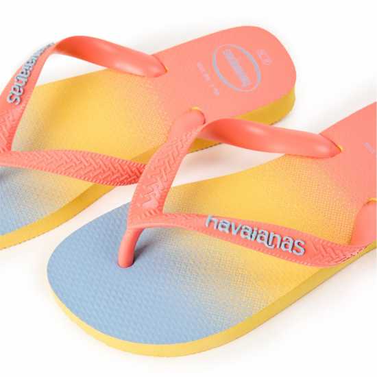 Havaianas Джапанки Hav. Top Fashion Gold Yellow 35/36 Flip Flops Womens  