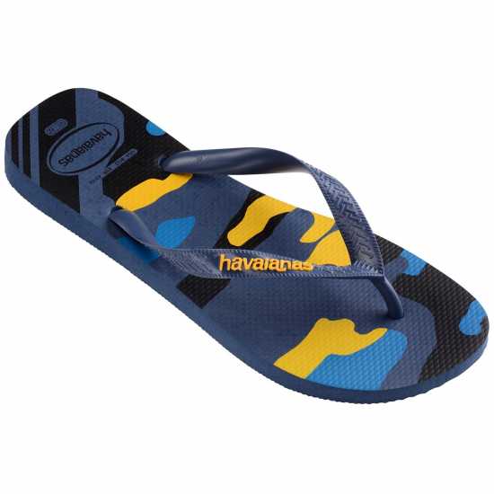 Havaianas Джапанки Hav. Top Camu Indigo Blue 39/40 Flip Flops Womens Havaianas Джапанки Hav. Top Camu Indigo Blue 39/40 Flip Flops Womens