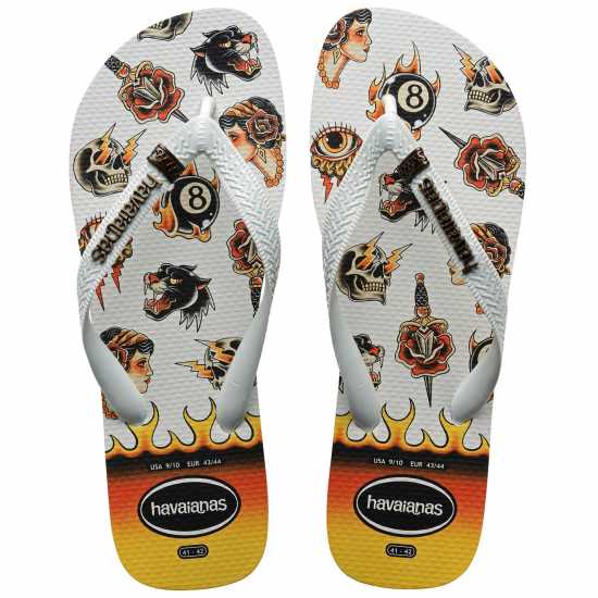 Havaianas Джапанки Hav. Top Tribo White/white 35/36 Flip Flops Womens Havaianas Джапанки Hav. Top Tribo White/white 35/36 Flip Flops Womens
