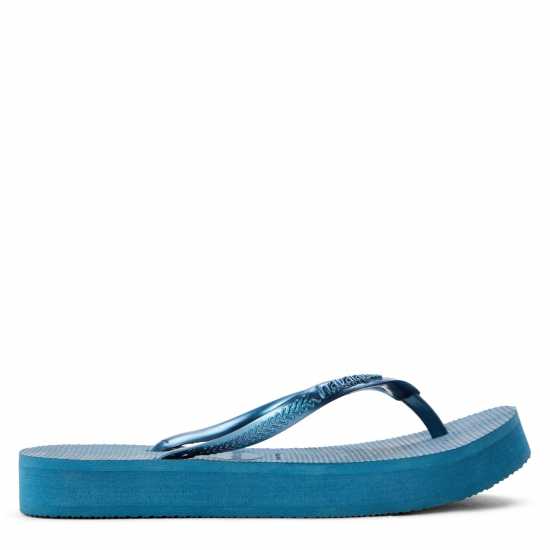 Havaianas Джапанки Hav. Slim Flatform Comfy Blue 41/42 Flip Flops Womens Havaianas Джапанки Hav. Slim Flatform Comfy Blue 41/42 Flip Flops Womens