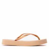 Havaianas Джапанки Hav. Slim Flatform Golden 35/36 Flip Flops Womens  