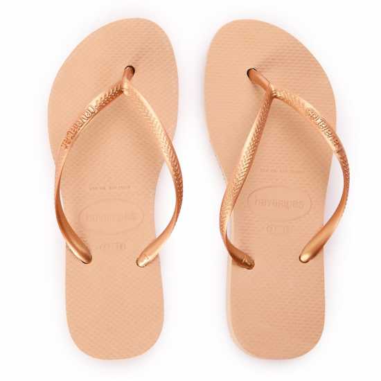 Havaianas Джапанки Hav. Slim Flatform Golden 35/36 Flip Flops Womens  