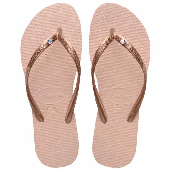 Havaianas Джапанки Hav. Slim Crystal Sw Ii Ballet Rose Flip Flops Womens  