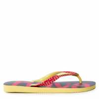 Havaianas Джапанки Hav. Top Logomania Mid Tech Lemon Y Flip Flops Womens  Дамски обувки
