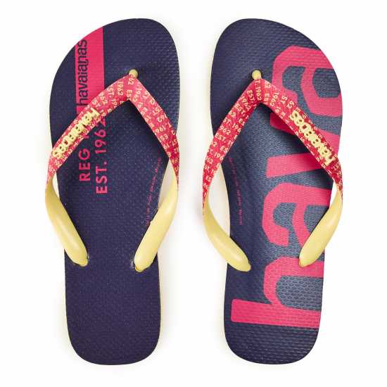 Havaianas Джапанки Hav. Top Logomania Mid Tech Lemon Y Flip Flops Womens  