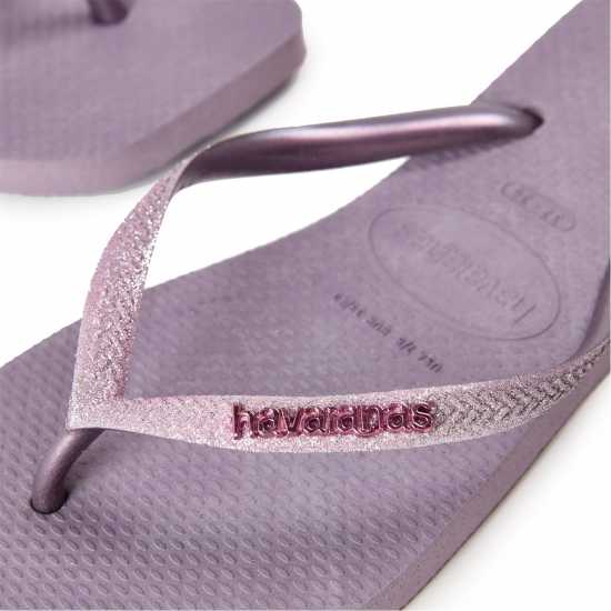 Havaianas Джапанки Hav. Square Glitter Malve 35/36 Flip Flops Womens  