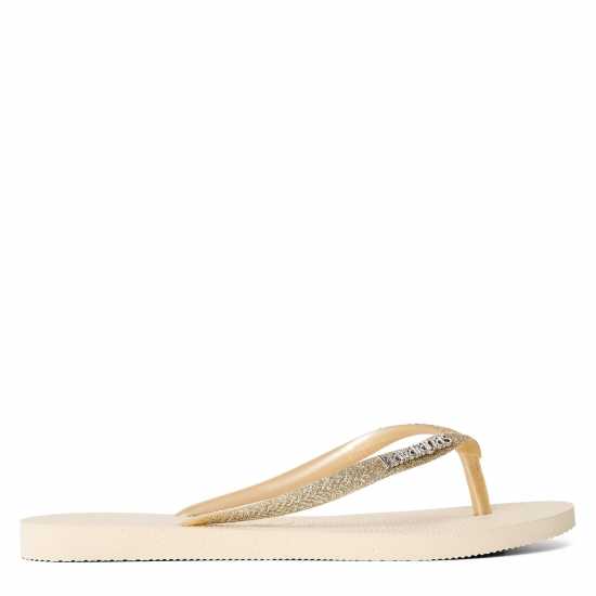 Дамски обувки Havaianas Джапанки Hav. Slim Glitter Ii Beige 35/36 Flip Flops Womens Havaianas Джапанки Hav. Slim Glitter Ii Beige 35/36 Flip Flops Womens Дамски обувки