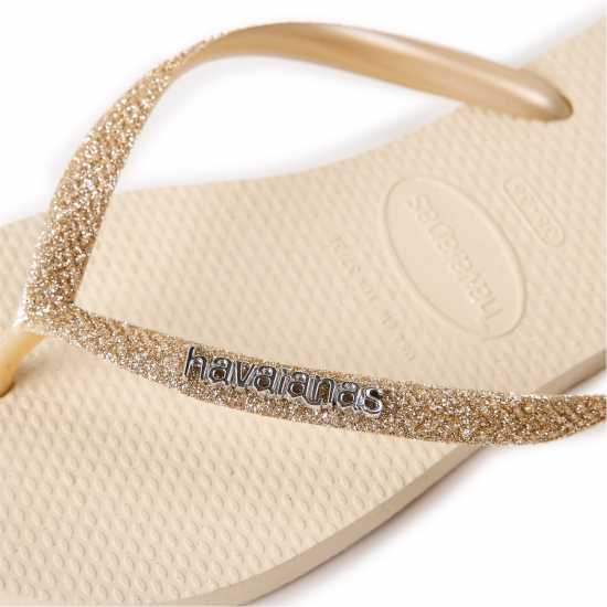Дамски обувки Havaianas Джапанки Hav. Slim Glitter Ii Beige 35/36 Flip Flops Womens Havaianas Джапанки Hav. Slim Glitter Ii Beige 35/36 Flip Flops Womens Дамски обувки
