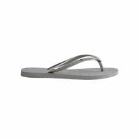 Havaianas Джапанки Hav. Slim Glitter Ii Ice Grey 37/38 Flip Flops Womens  
