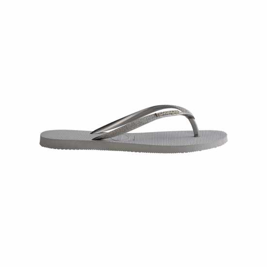 Havaianas Джапанки Hav. Slim Glitter Ii Ice Grey 37/38 Flip Flops Womens  