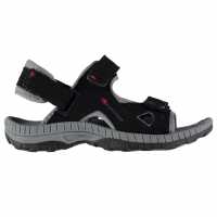 Karrimor Antibes Children's Sandals Black/Charcoal Детски туристически обувки