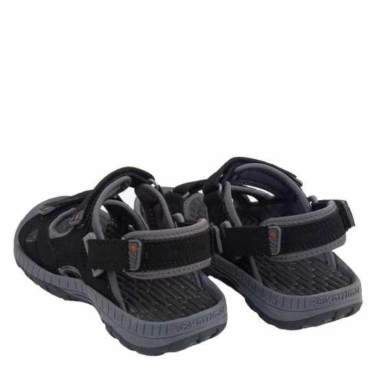 Karrimor Antibes Children's Sandals Black/Red/Char Детски туристически обувки