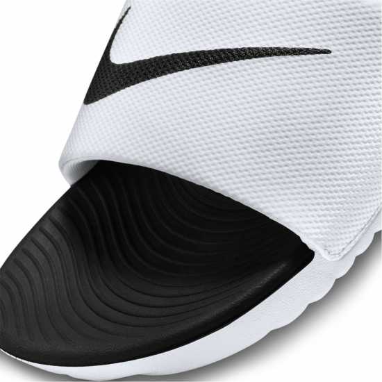 Nike Kawa Junior Slides White/Black Детски сандали и джапанки