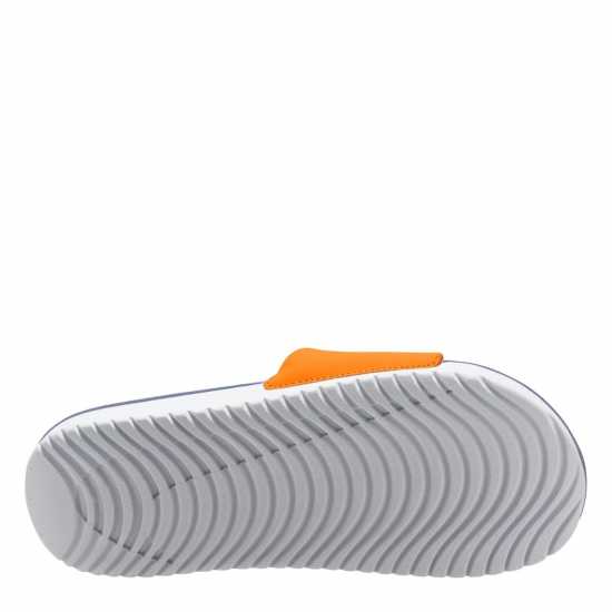 Nike Kawa Junior Slides Портокалова кора Детски сандали и джапанки