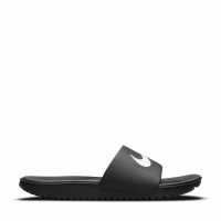 Nike Kawa Junior Slides Black/White 