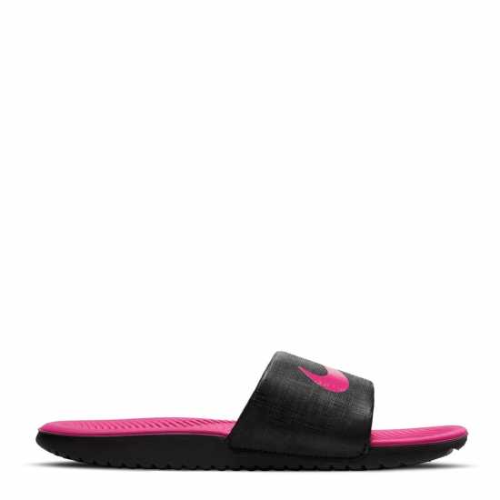 Nike Kawa Junior Slides Черно/Розово 
