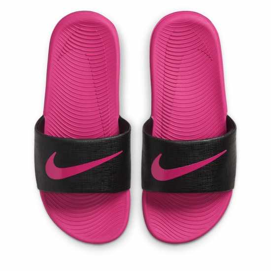 Nike Kawa Junior Slides Черно/Розово 