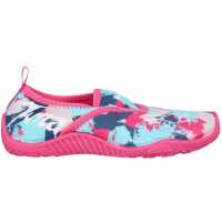 Hot Tuna Tuna Childrens Aqua Water Shoes Pink Multi Детски сандали и джапанки