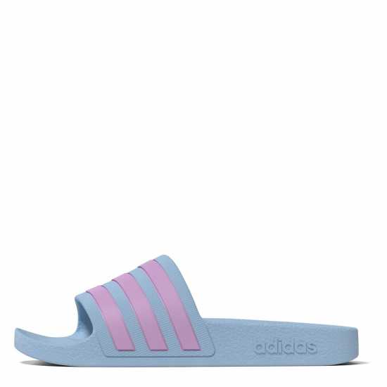 Детски сандали и джапанки Adidas Adilette Aqua Slide Boys Светещ/Син/Лилав Adidas Adilette Aqua Slide Boys Светещ/Син/Лилав Детски сандали и джапанки