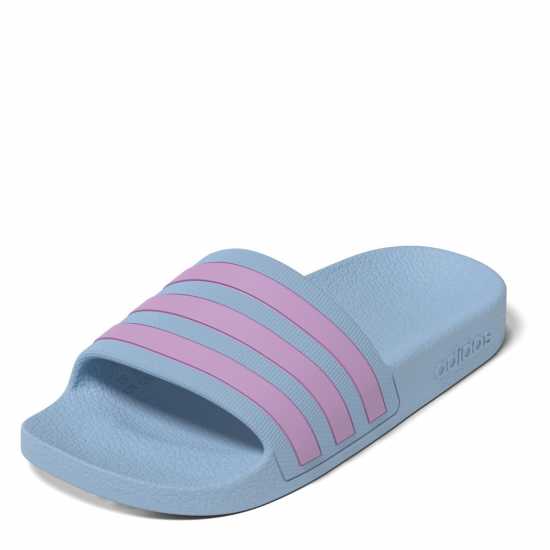 Детски сандали и джапанки Adidas Adilette Aqua Slide Boys Светещ/Син/Лилав Adidas Adilette Aqua Slide Boys Светещ/Син/Лилав Детски сандали и джапанки