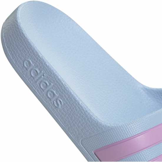 Детски сандали и джапанки Adidas Adilette Aqua Slide Boys Светещ/Син/Лилав Adidas Adilette Aqua Slide Boys Светещ/Син/Лилав Детски сандали и джапанки