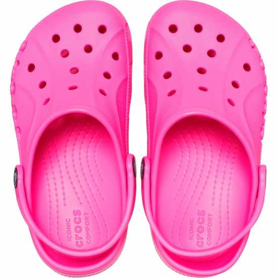 Crocs Baya Clogs Childrens Електрически розово 