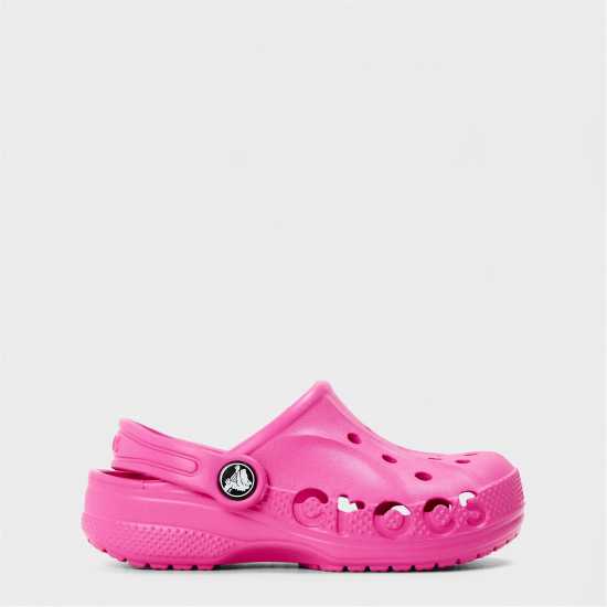 Crocs Baya Clogs Childrens Електрически розово 