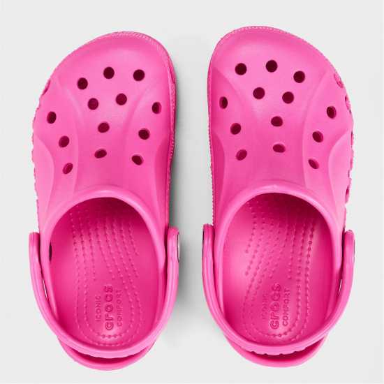 Crocs Baya Clogs Childrens Електрически розово 