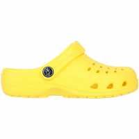 Crocs Hot Tuna Cloggs Childrens Lemon Детски сандали и джапанки