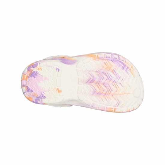Hot Tuna Cloggs Childrens Pink Marble 