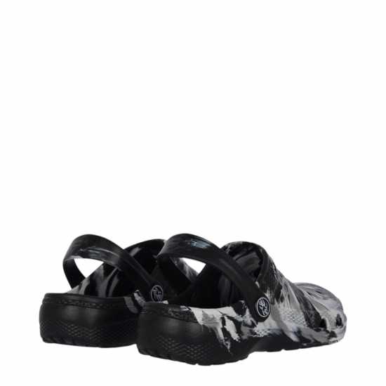 Hot Tuna Cloggs Childrens Black Marble Hot Tuna Cloggs Childrens Black Marble